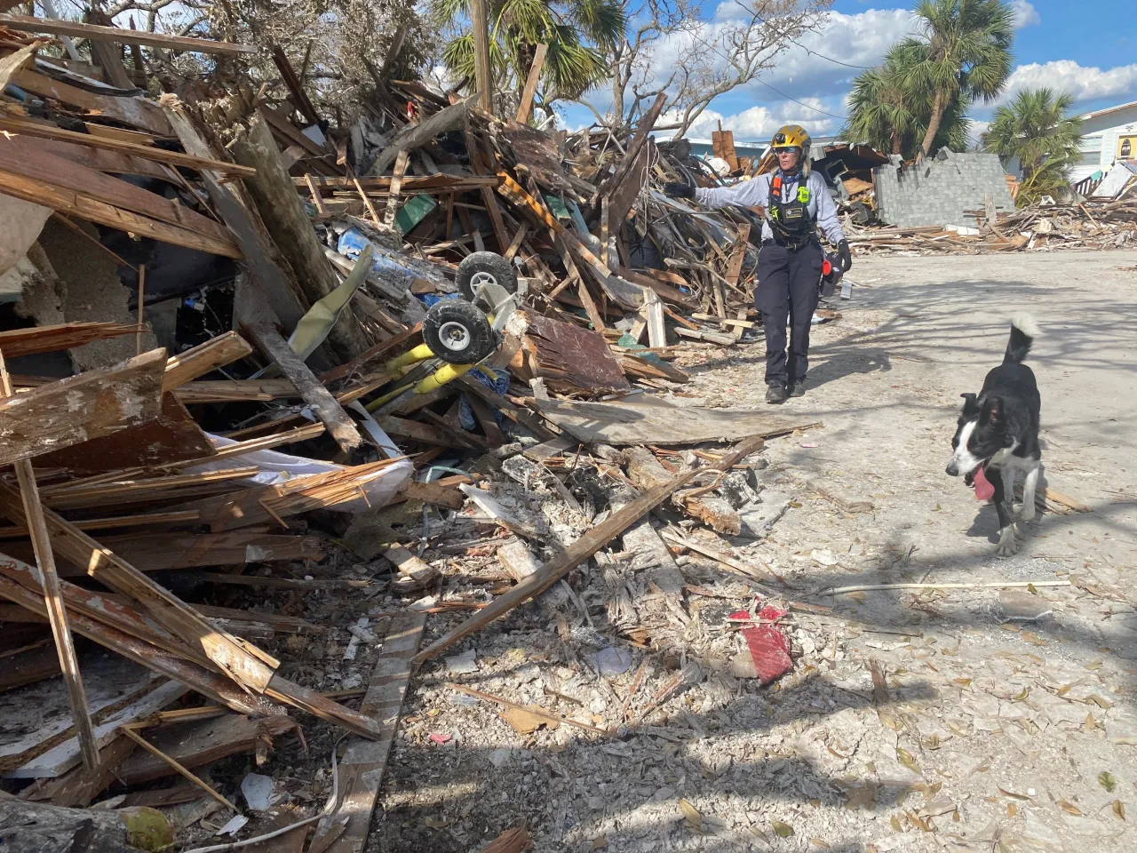 Image: Pennsylvania Task Force 1 Performing Search and Rescue