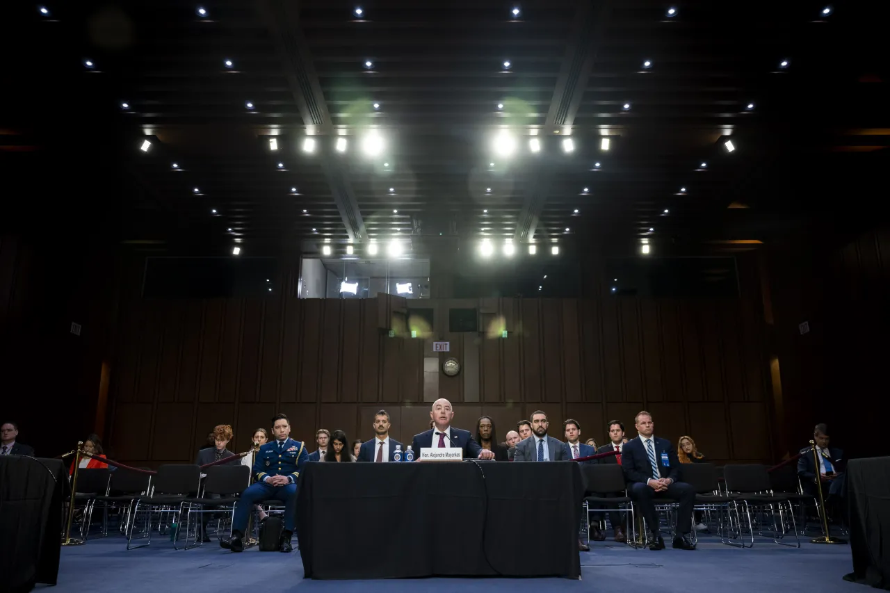 Image: DHS Secretary Alejandro Mayorkas Participates in a Senate Judiciary Committee Hearing  (014)