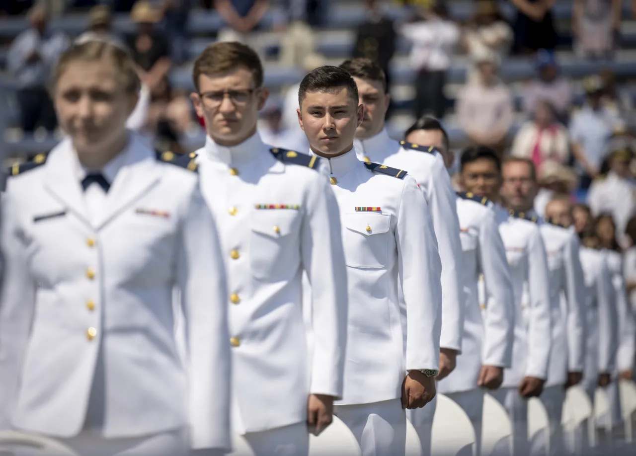 Image: DHS Secretary Alejandro Mayorkas Participates in the USCG Academy Graduation Ceremony (24)