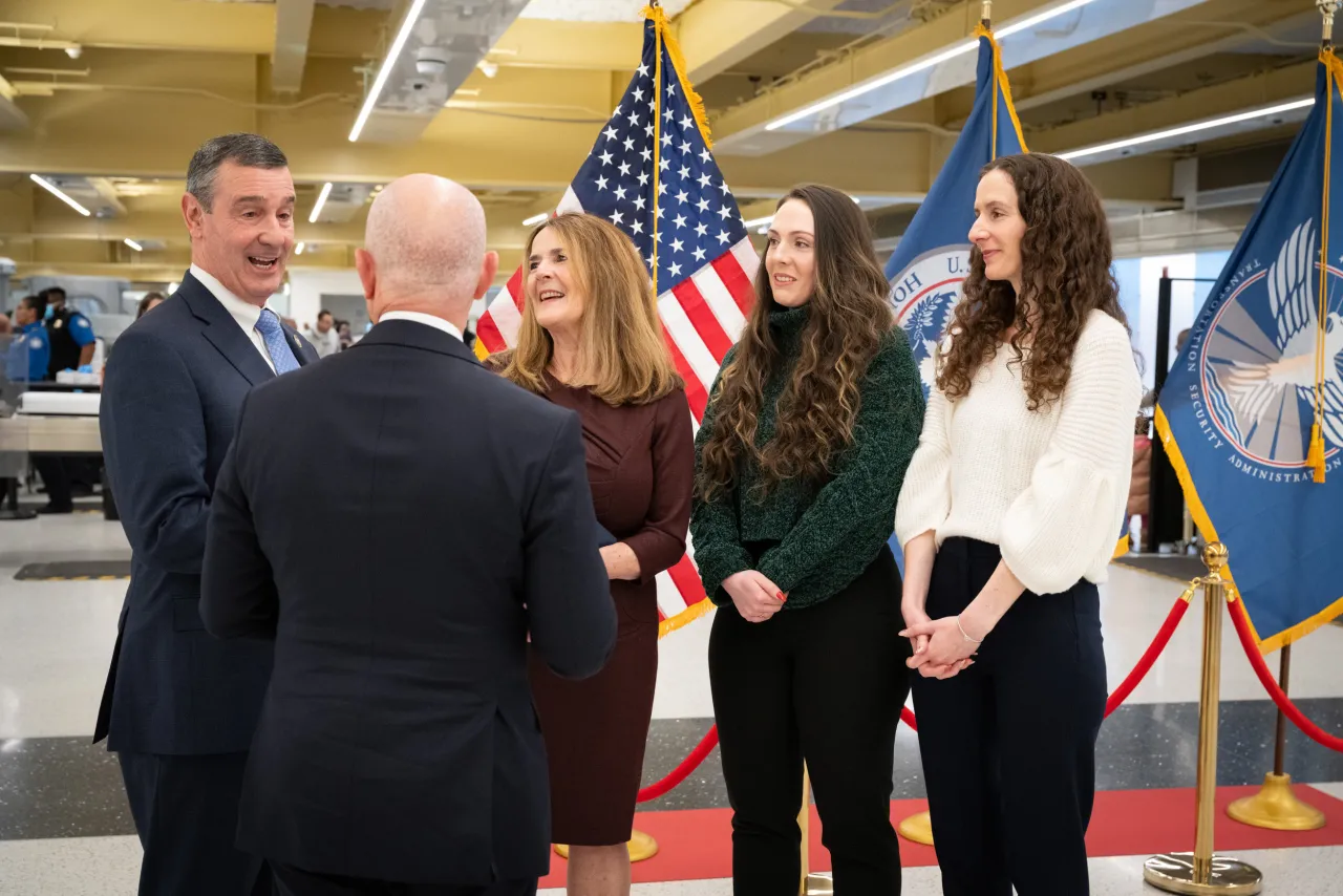 Image: DHS Secretary Alejandro Mayorkas Swears In TSA Administrator(018)