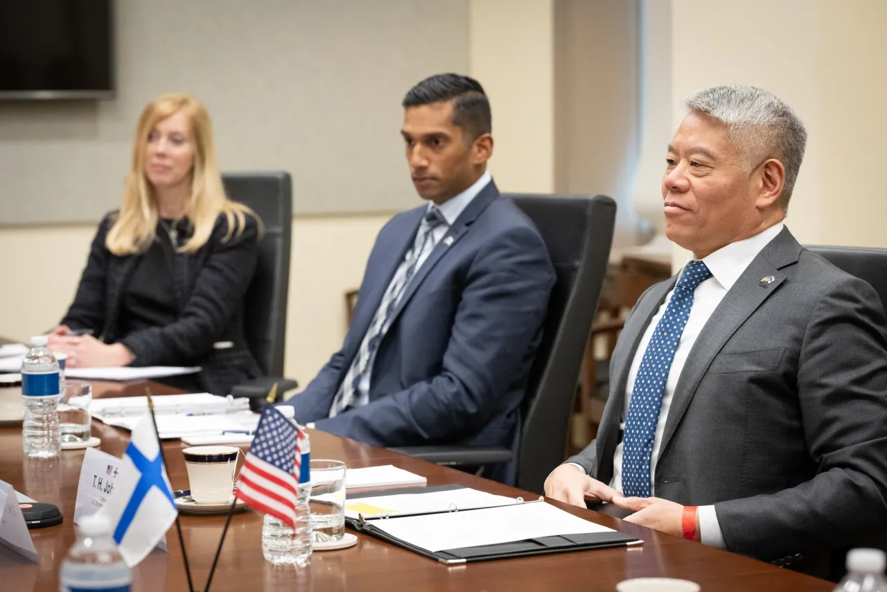 Image: DHS Deputy Secretary John Tien Meets with Minister of Interior of Finland (006)