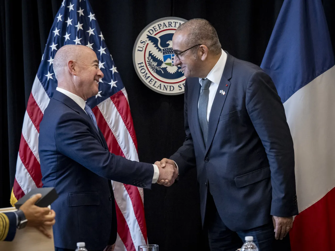 Image: DHS Secretary Alejandro Mayorkas Meets with Laurent Nuñez (30)