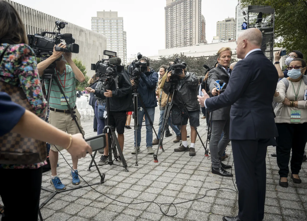 Image: DHS Secretary Alejandro Mayorkas Speaks to Press (1)