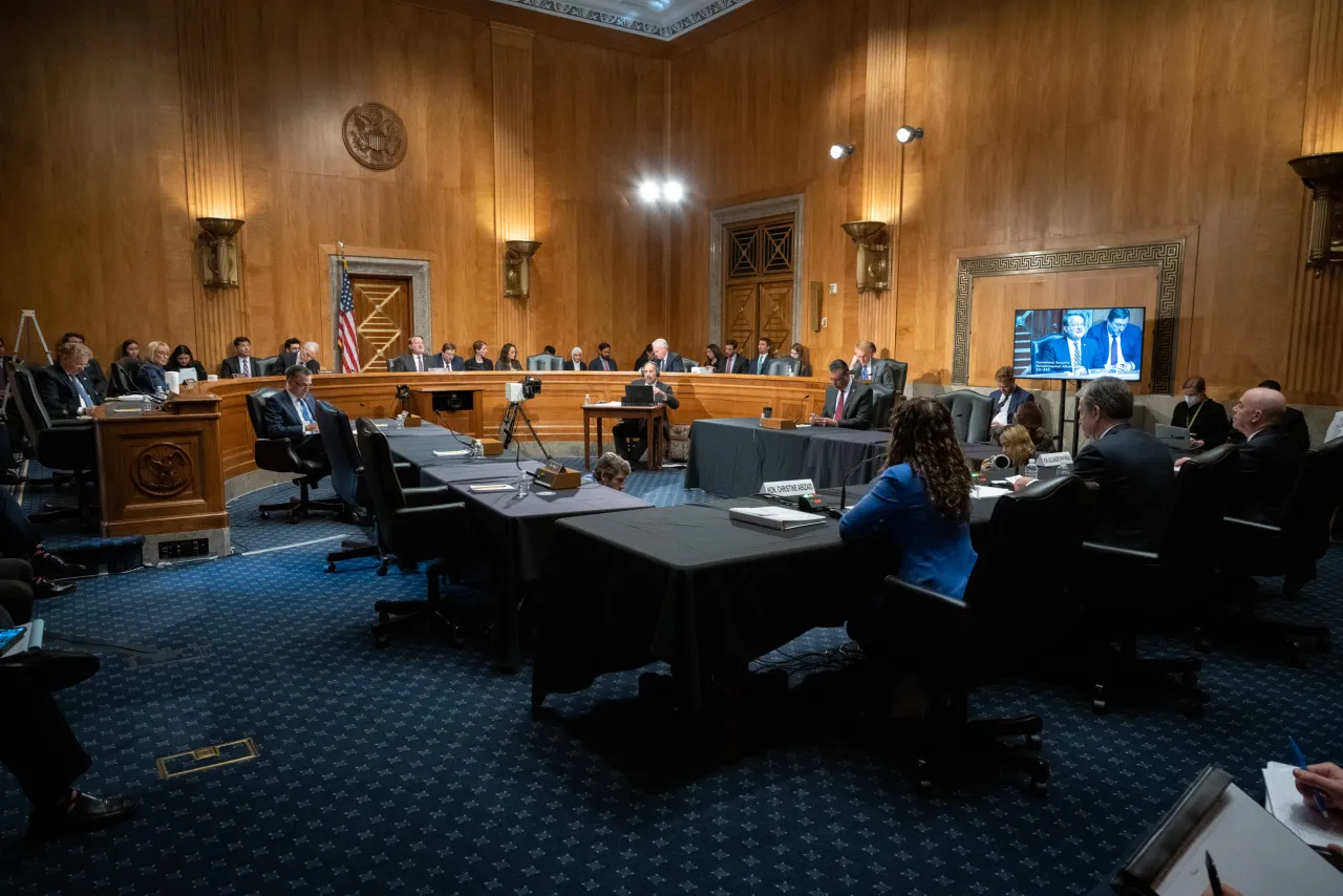 Image: DHS Secretary Alejandro Mayorkas Testified Before the Senate Homeland Security and Governmental Affairs (026)
