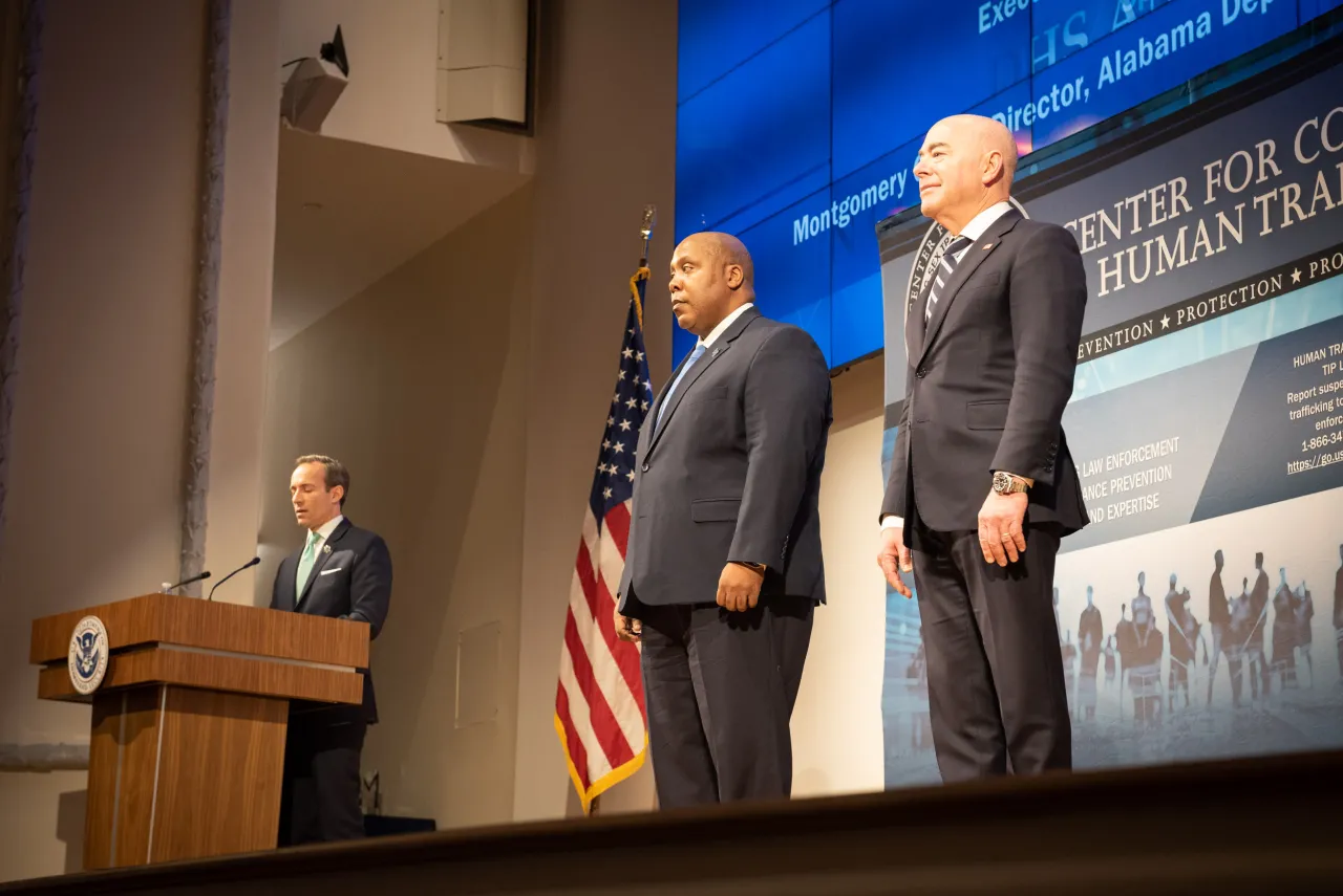 Image: DHS Secretary Alejandro Mayorkas Presents DHS Awards in Countering Human Trafficking (024)