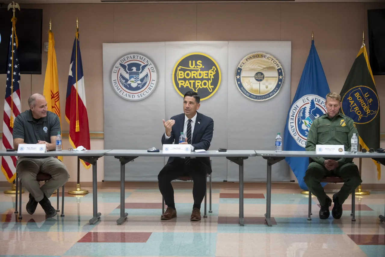 Image: Acting Secretary Wolf Participates in a Meeting with DHS Leadership (9)