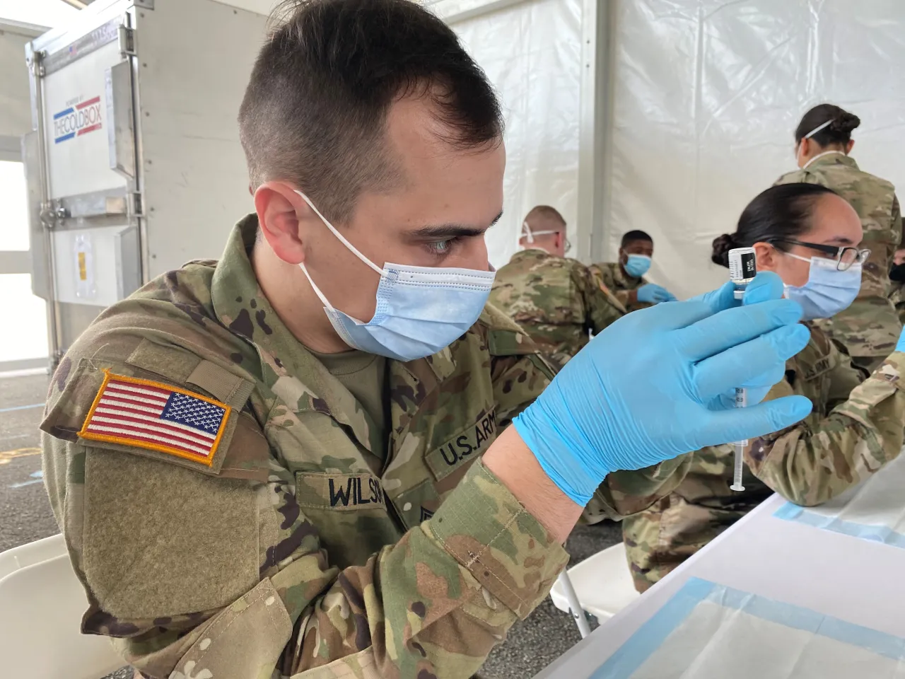 Image: Miami Community Vaccination Center Prepares for Opening