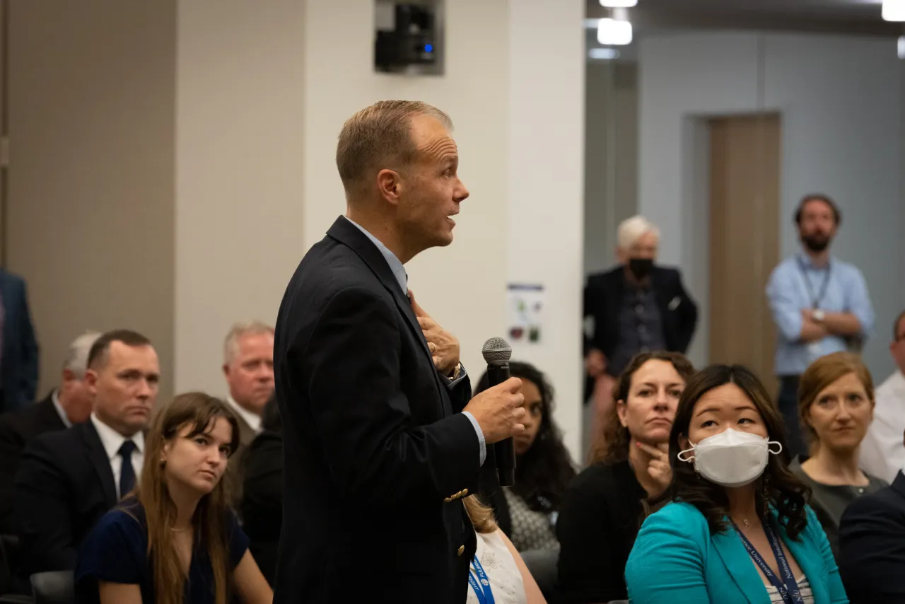 Image: DHS Secretary Alejandro Mayorkas Participates in Strategy, Policy, and Plans Town Hall (019)