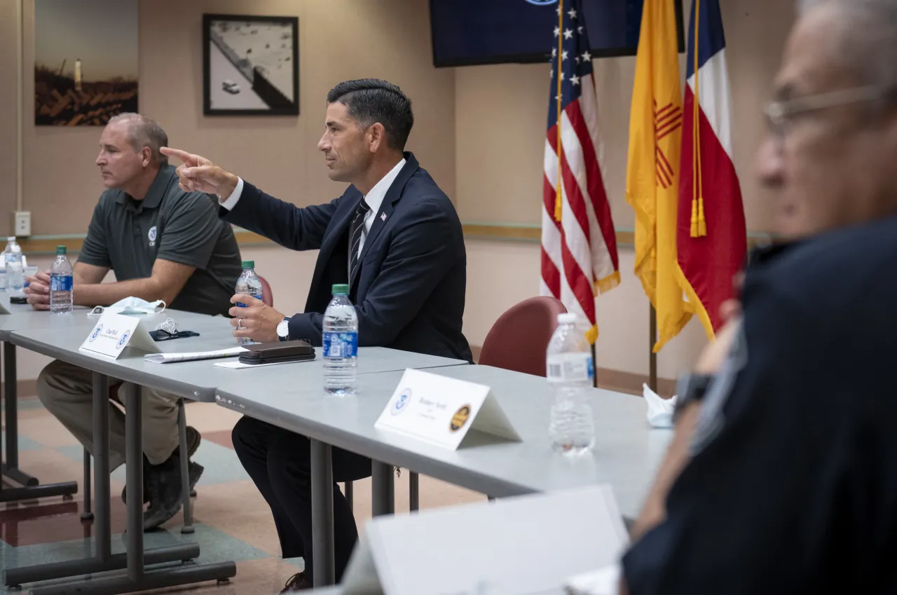 Image: Acting Secretary Wolf Participates in a Meeting with DHS Leadership (1)