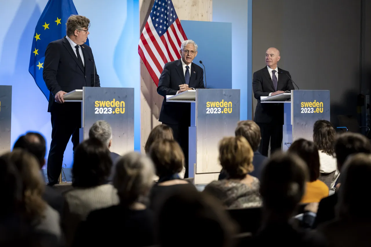 Image: DHS Secretary Alejandro Mayorkas participates in a Joint Press Conference  (130)