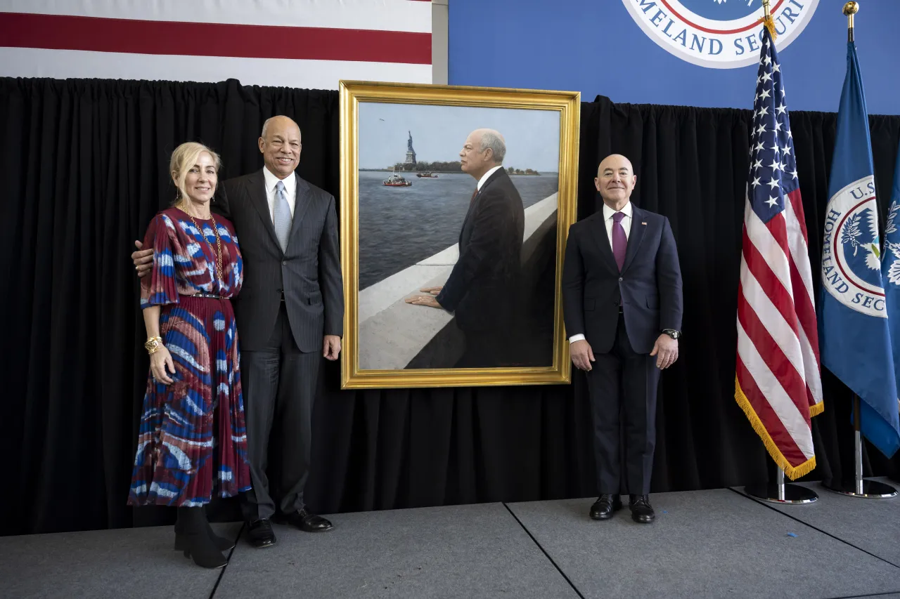 DHS Secretary Jeh Johnson Portrait Unveiling (013) | Homeland Security