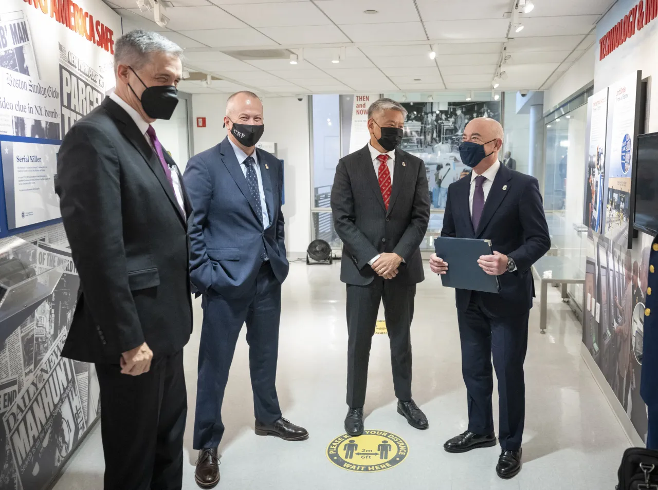 Image: DHS Secretary Alejandro Mayorkas Attends CBP Valor Memorial (1)