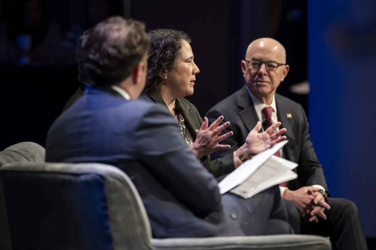 Image: DHS Secretary Alejandro Mayorkas Participates in a NALEO Panel Discussion  (034)