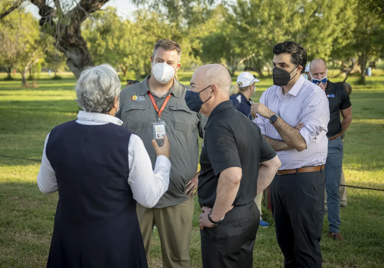 Image: DHS Secretary Alejandro Mayorkas Meets with Sister Norma (4)