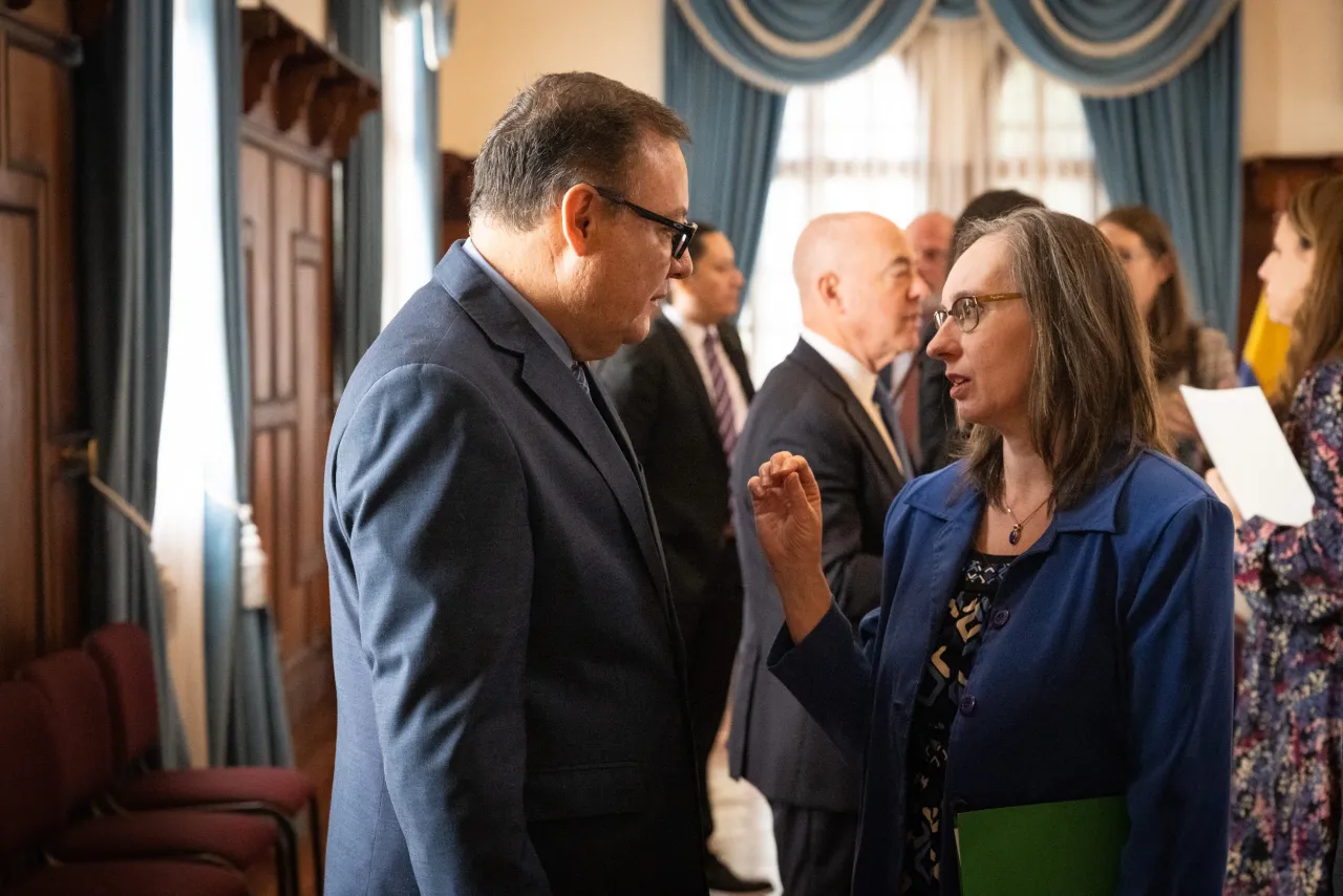 Image: DHS Secretary Alejandro Mayorkas Meets with Ministers in Ecuador (011)