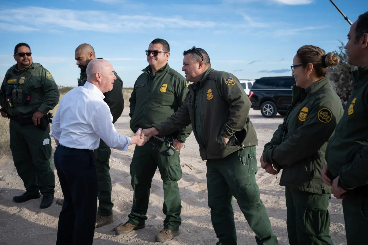 Image: DHS Secretary Alejandro Mayorkas Participates in 60 Minute Interview (001)