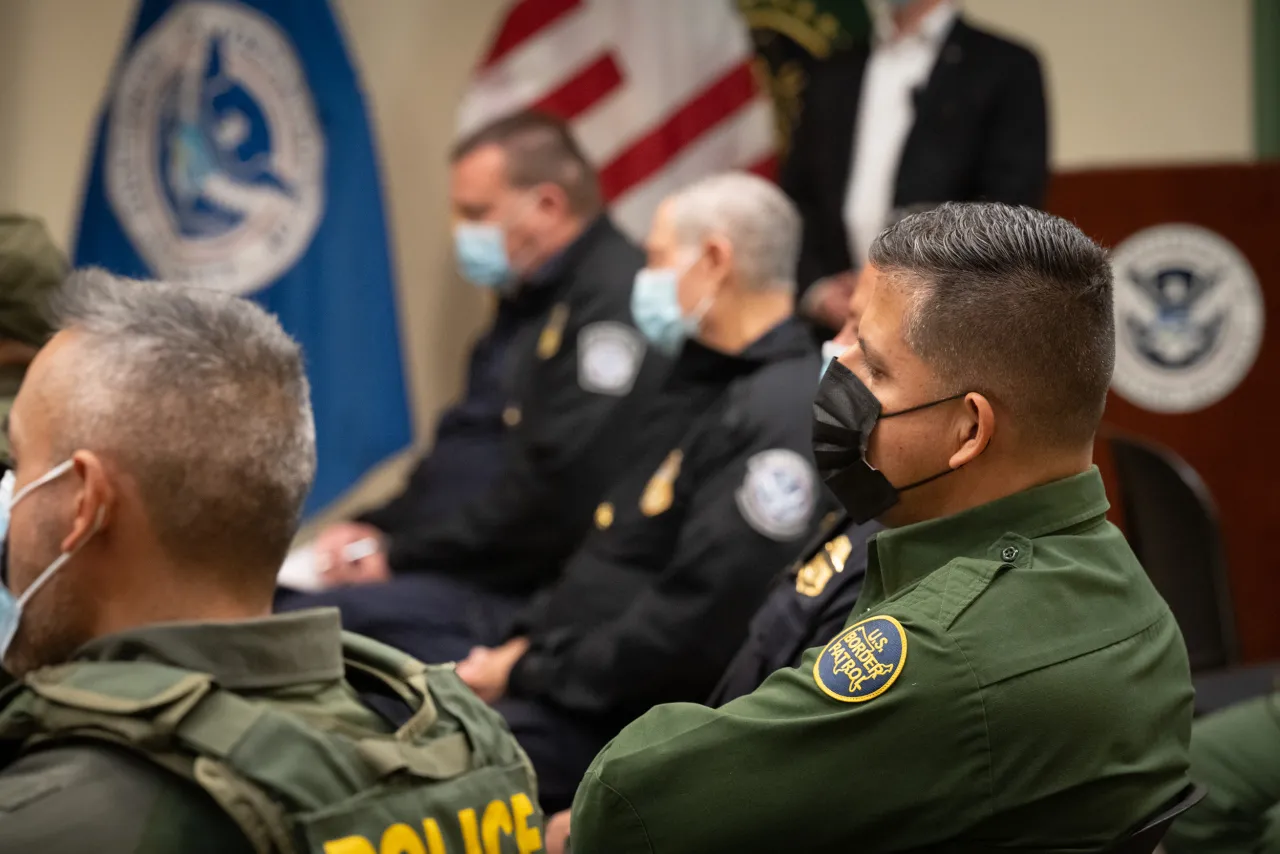 Image: DHS Secretary Alejandro Mayorkas Visits USBP El Paso Station (005)