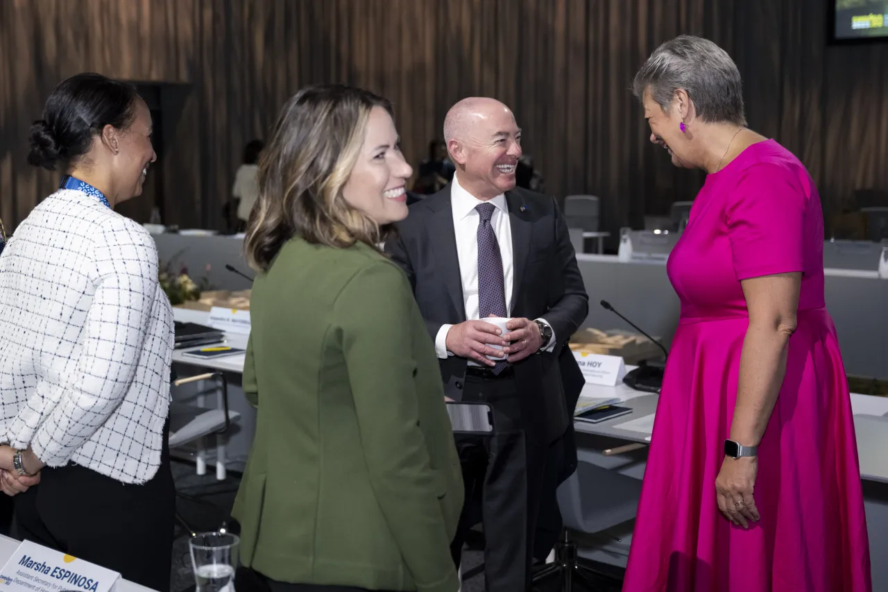 Image: DHS Secretary Alejandro Mayorkas participates in a Ministerial Meeting  (064)