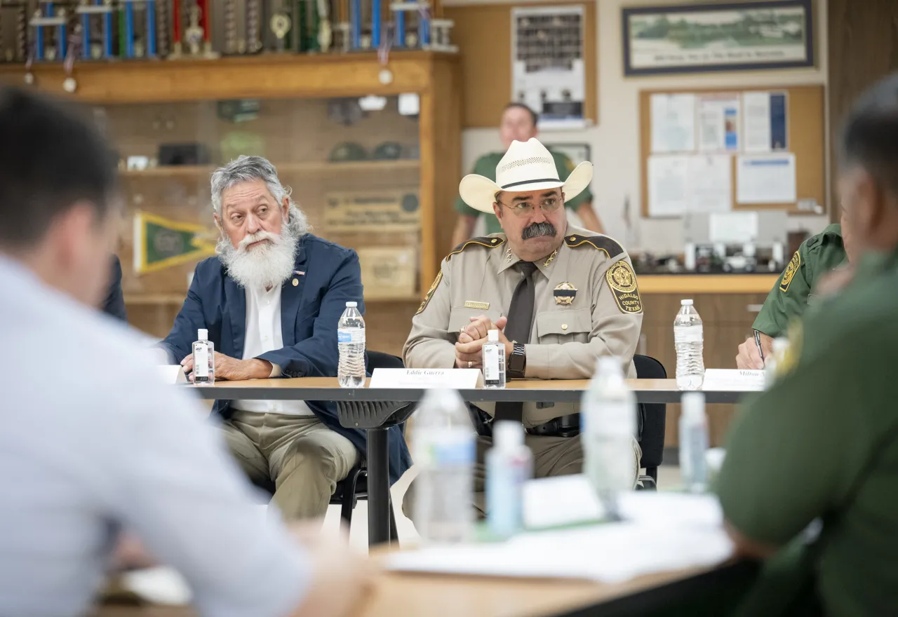 Image: DHS Secretary Alejandro Mayorkas Participates in Law Enforcement Roundtable (008)