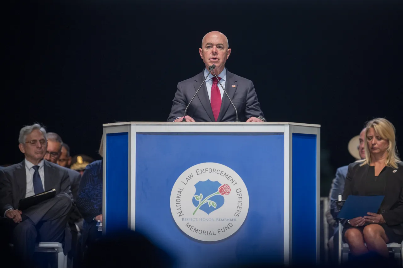 Image: DHS Secretary Alejandro Mayorkas Participates in Candlelight Vigil (29)