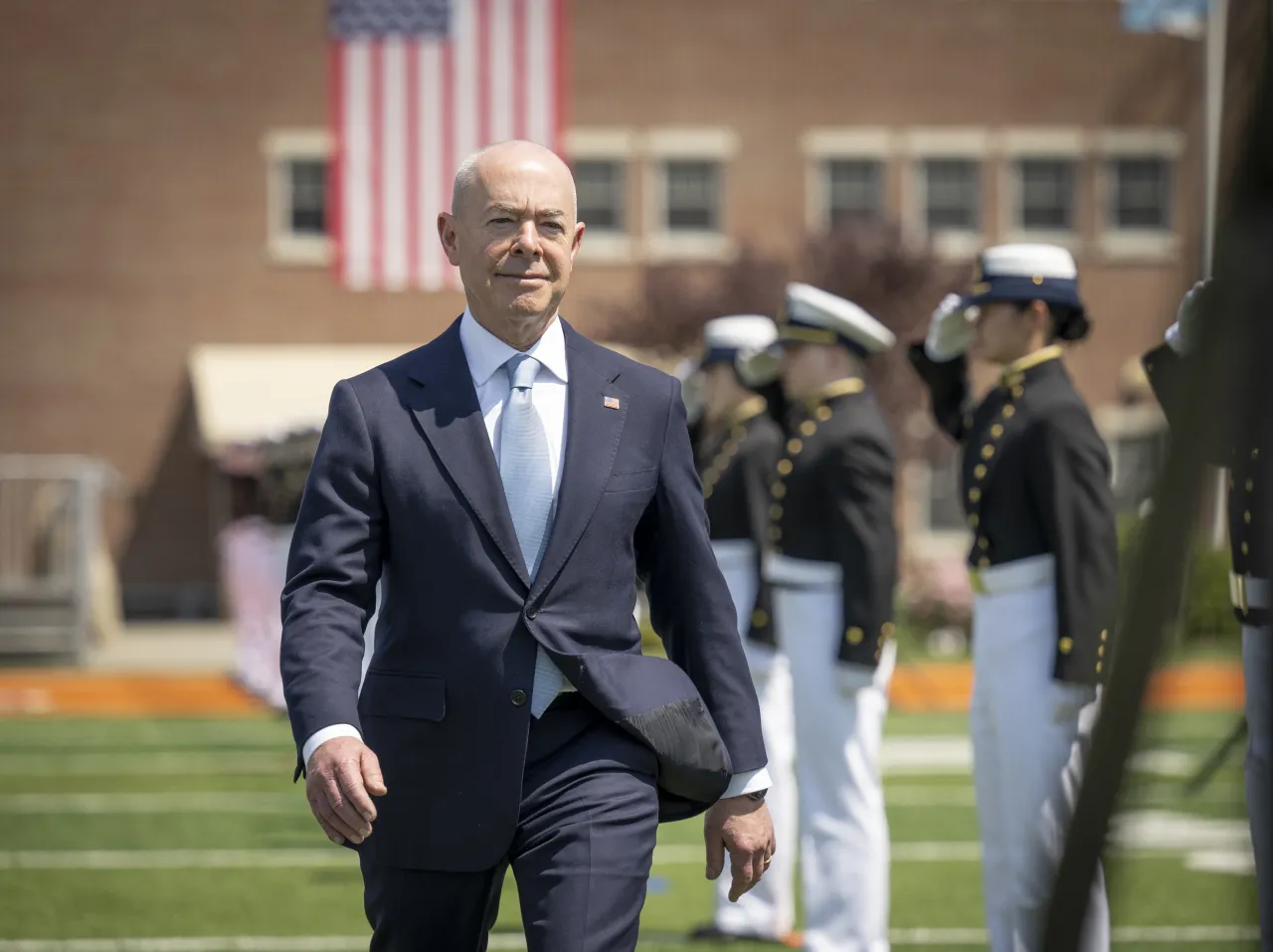 Image: DHS Secretary Alejandro Mayorkas Participates in the USCG Academy Graduation Ceremony (30)