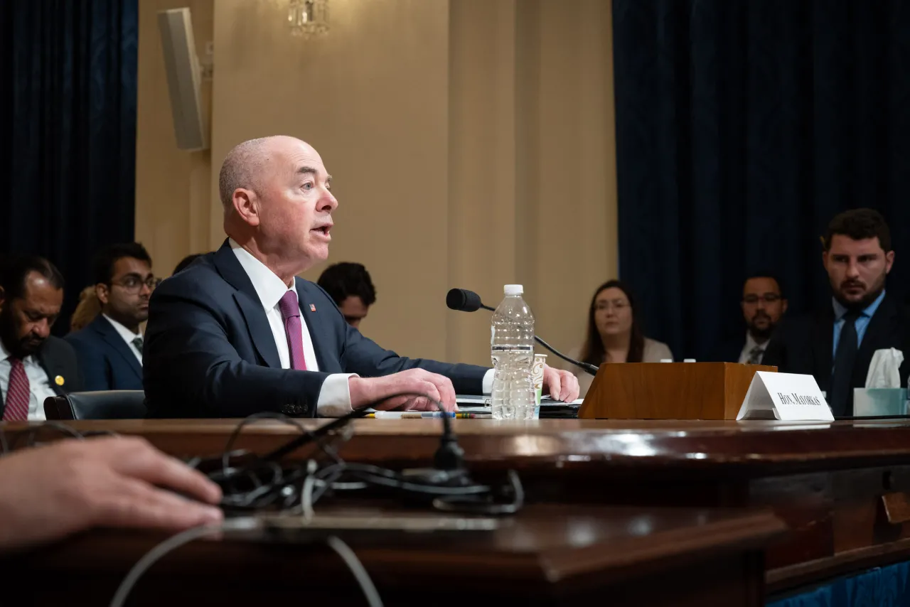 Image: DHS Secretary Alejandro Mayorkas Testifies Before The Committee of Homeland Security on FY24 Budget (017)