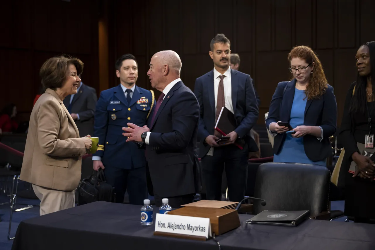 Image: DHS Secretary Alejandro Mayorkas Participates in a Senate Judiciary Committee Hearing  (028)