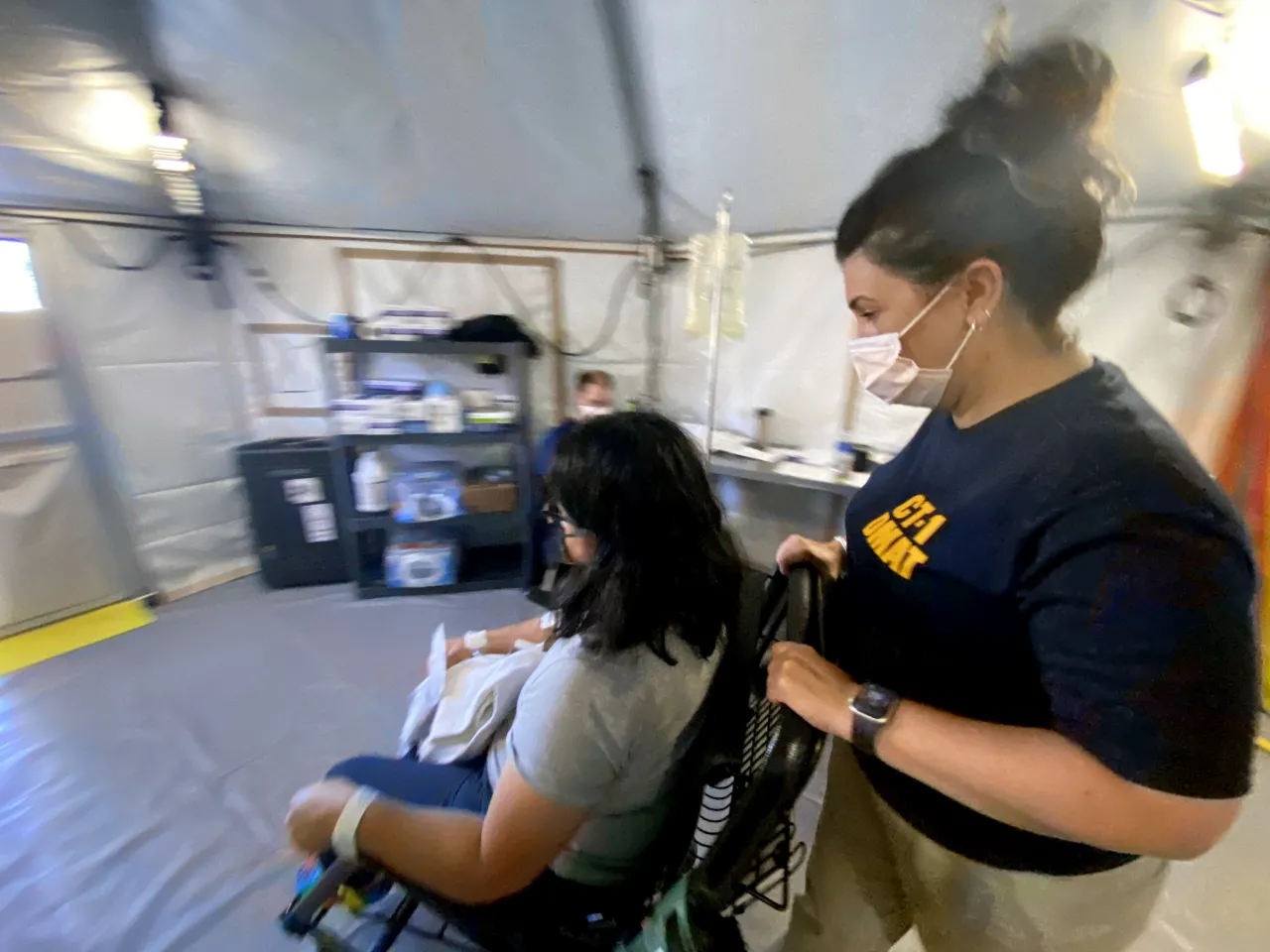 Image: Disaster Medical Assistance Teams Assist Patients Outside of The Gulf Coast Medical Center (3)