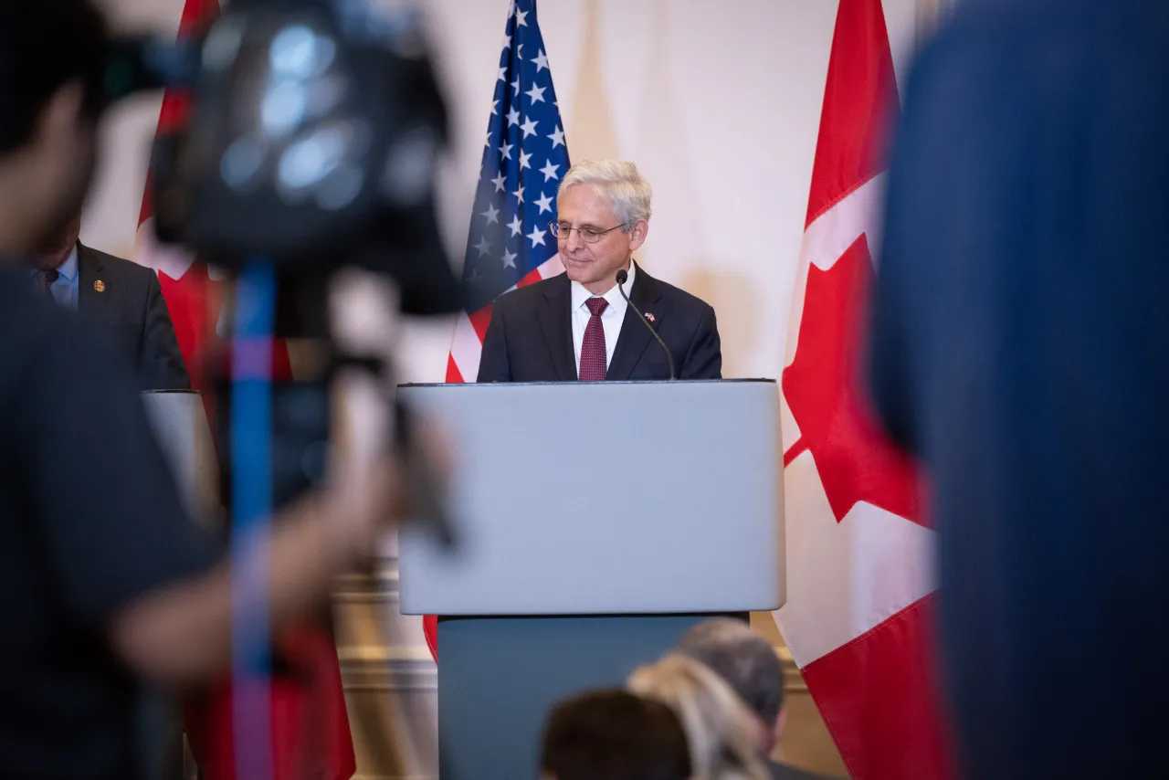 Image: DHS Secretary Alejandro Mayorkas Participates in Press Conference in Canada (018)