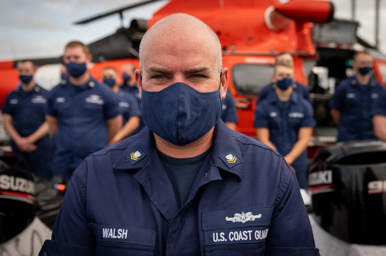 Image: Acting Secretary Wolf Joins USCG Cutter James in Offloading Narcotics (21)