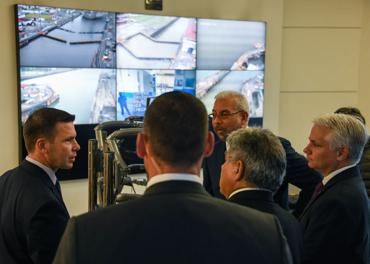 Image: Acting Homeland Security Secretary Kevin McAleenan Visits Panama (9)