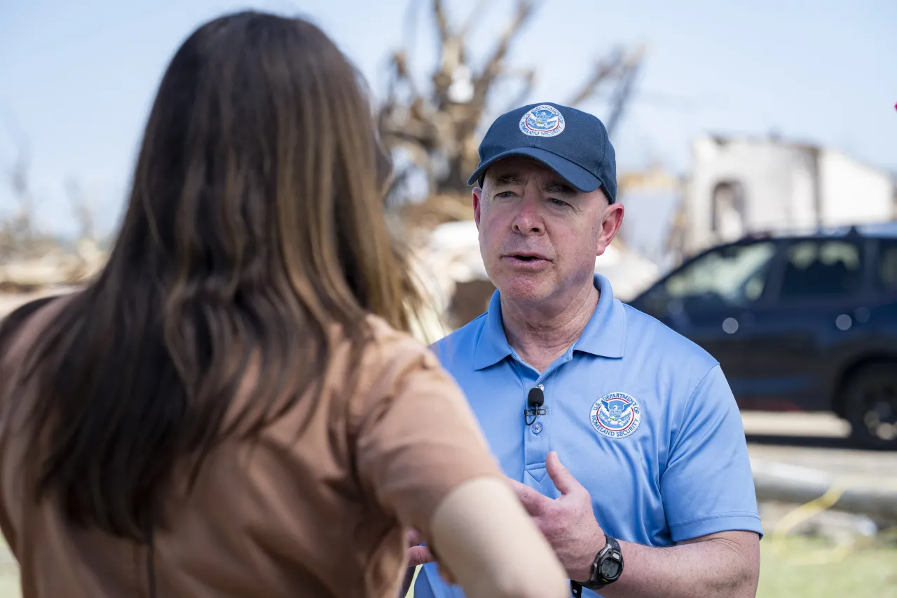 Image: DHS Secretary Alejandro Mayorkas Visits Rolling Fork, Mississippi  (096)