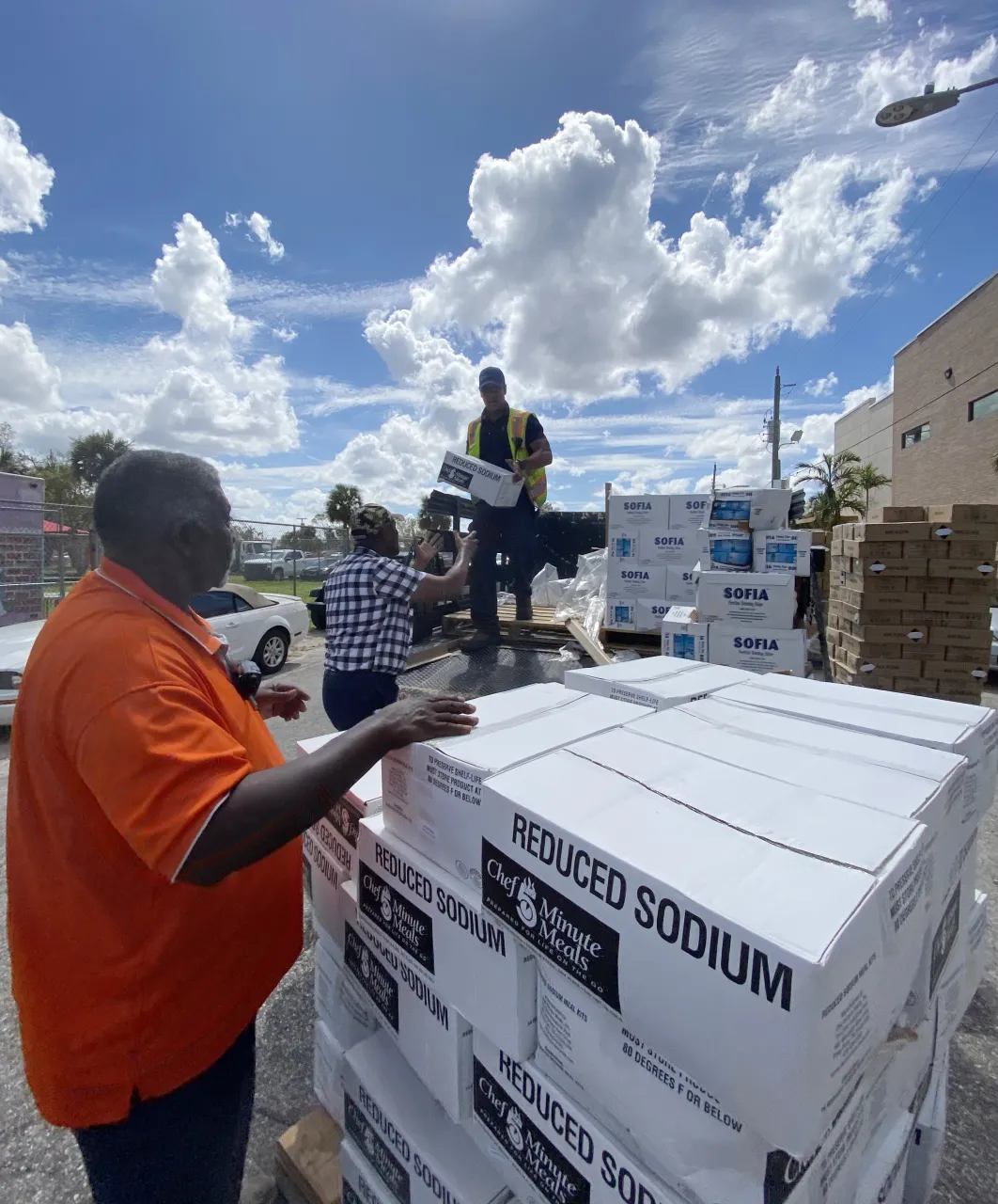 Image: Lee County Officials Deliver Donated Supplies to the Quality Life Center (2)