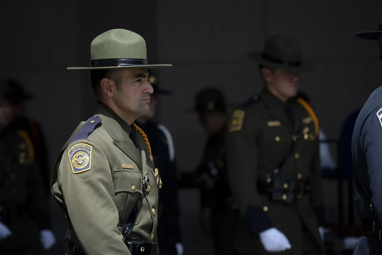 Image: DHS Secretary Alejandro Mayorkas Attends the Annual CBP Valor Memorial   (014)