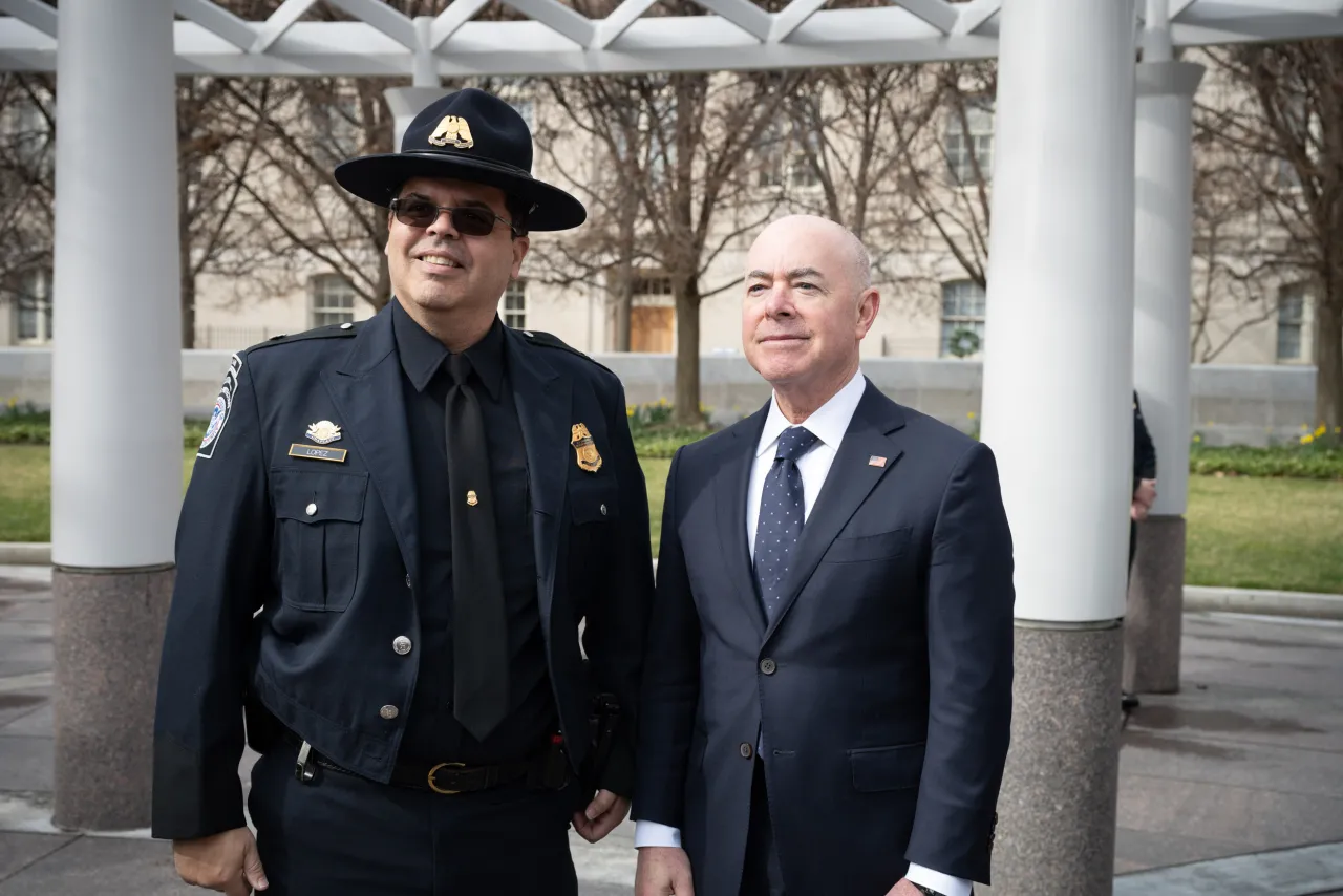 Image: DHS Secretary Alejandro Mayorkas Gives Remarks at NTEU Wreath Laying Ceremony (070)