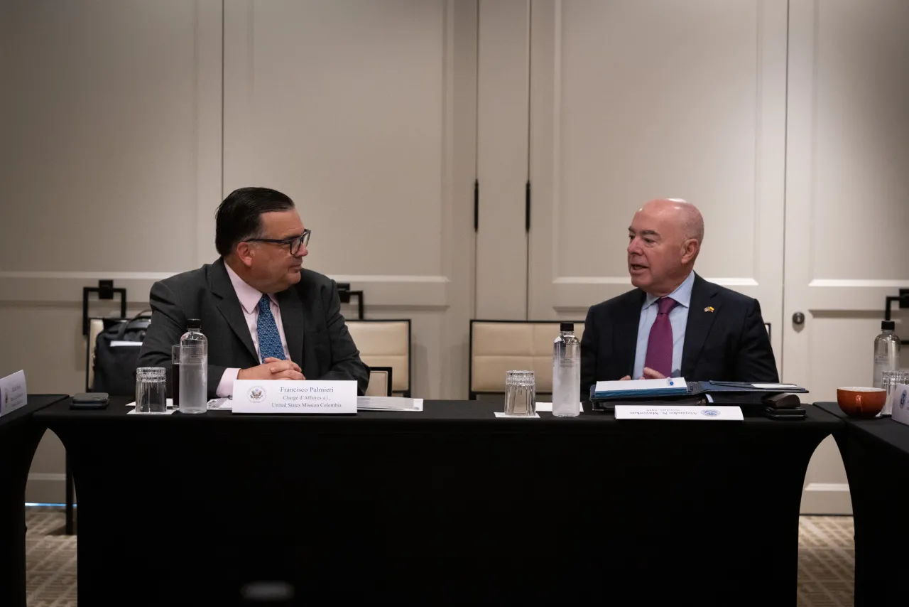 Image: DHS Secretary Alejandro Mayorkas Participates in Embassy Leadership Meeting (013)