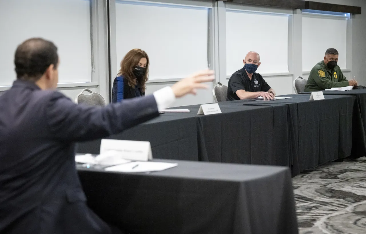 Image: DHS Secretary Alejandro Mayorkas Meets with Local Elected Officials (7)