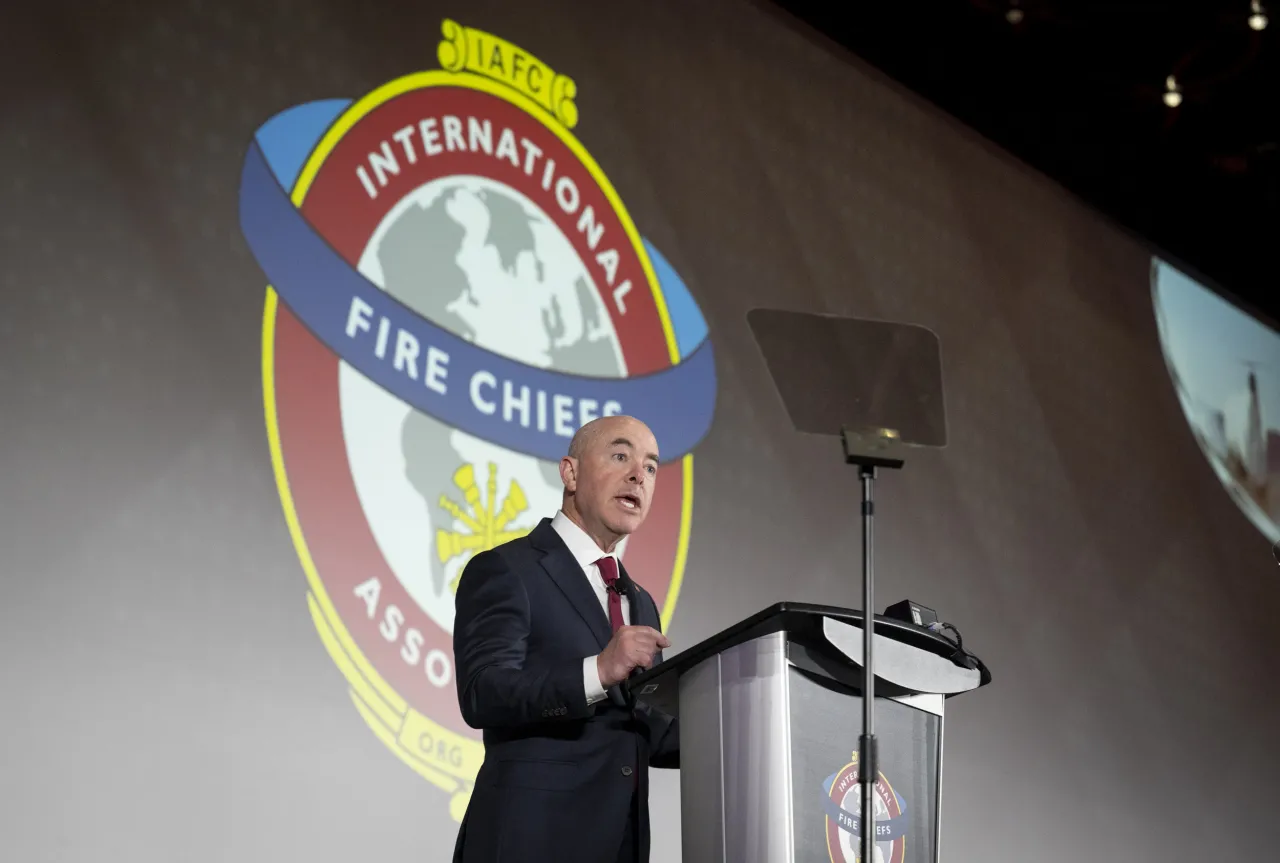 Image: DHS Secretary Alejandro Mayorkas Delivers Keynote Address (019)