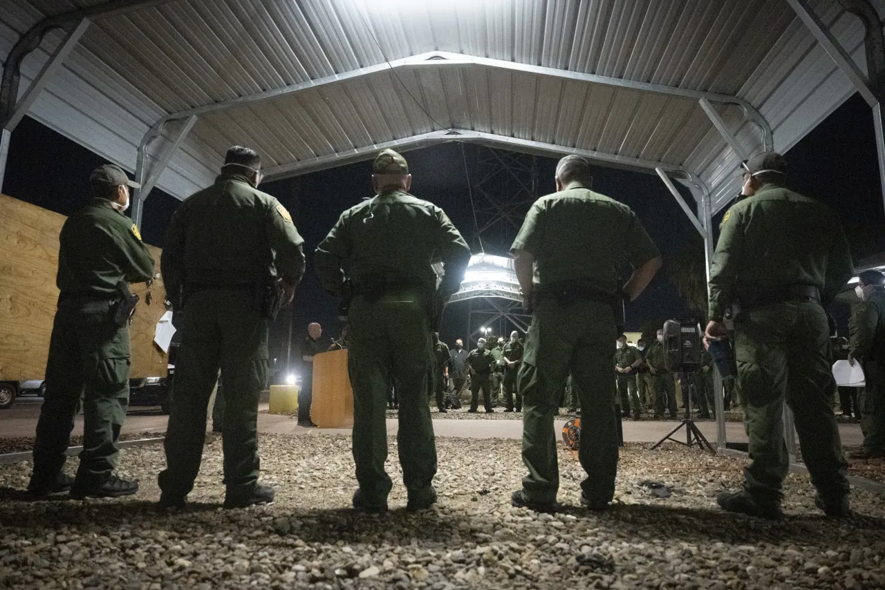 Image: DHS Secretary Alejandro Mayorkas Attends Border Patrol Muster (4)