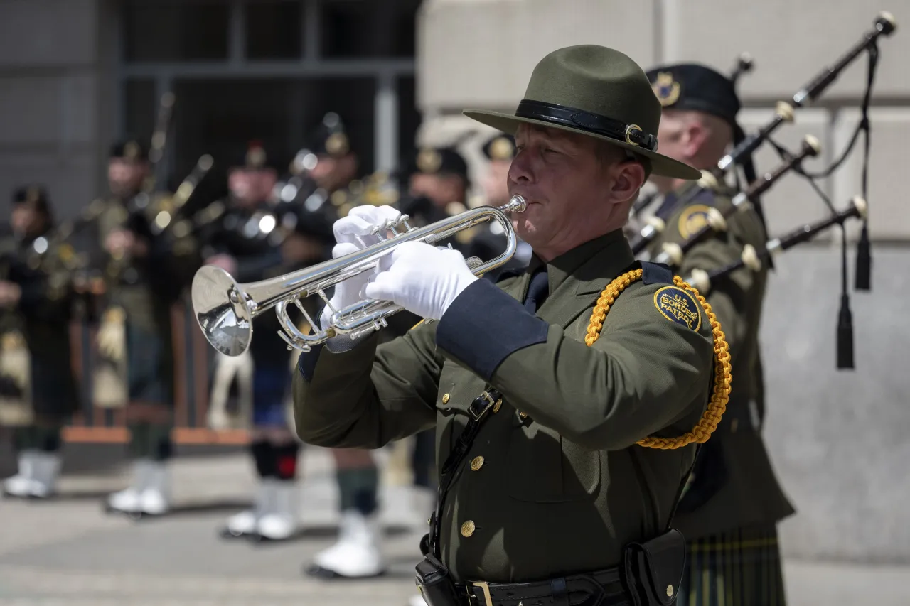 Image: DHS Secretary Alejandro Mayorkas Attends the Annual CBP Valor Memorial   (043)