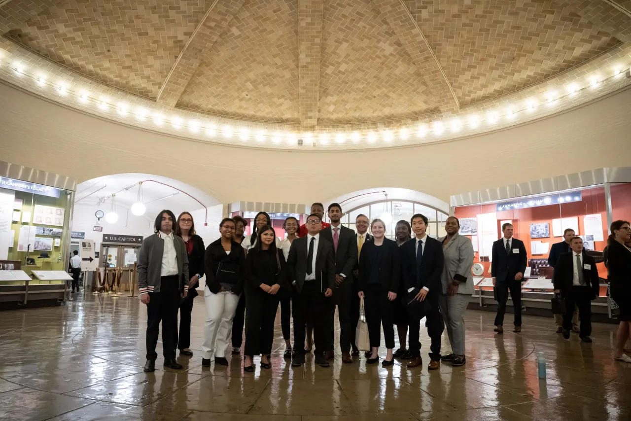 Image: DHS ICDF Fellows Met With Congressman Thompson and Toured The Capitol (035)