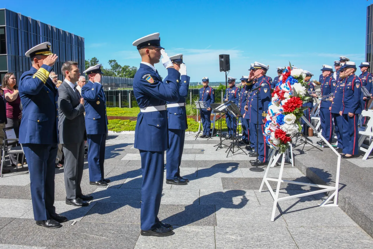 Image: Acting Secretary Kevin McAleenan Attends Coast Guard Memorial Day Event (7)