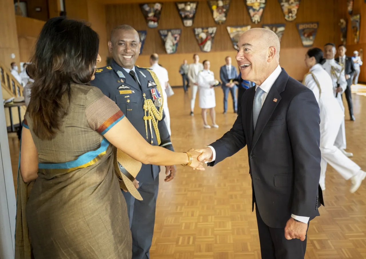 Image: DHS Secretary Alejandro Mayorkas Participates in the USCG Academy Graduation Ceremony (10)