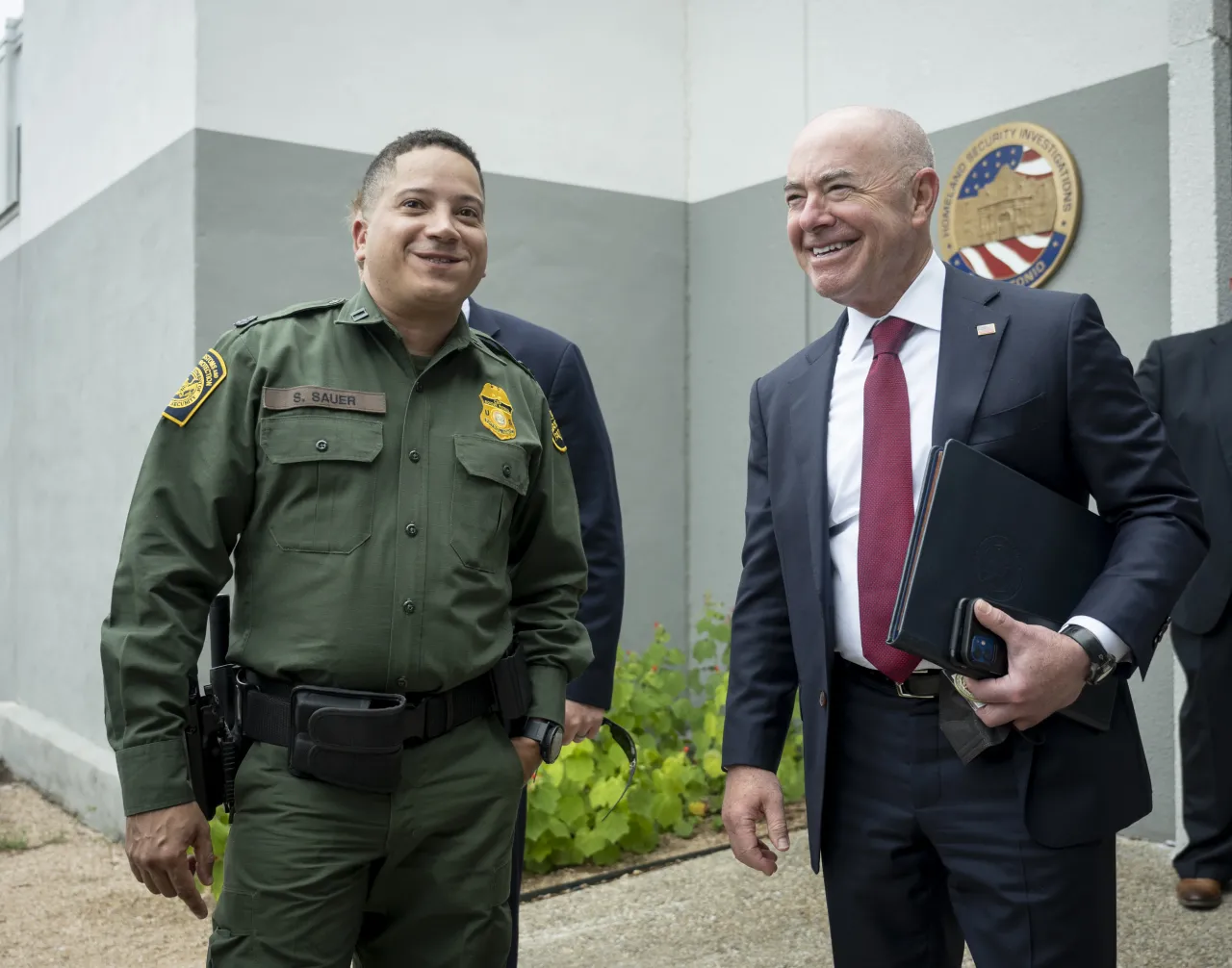 Image: DHS Secretary Alejandro Mayorkas Engages with DHS Employees (014)