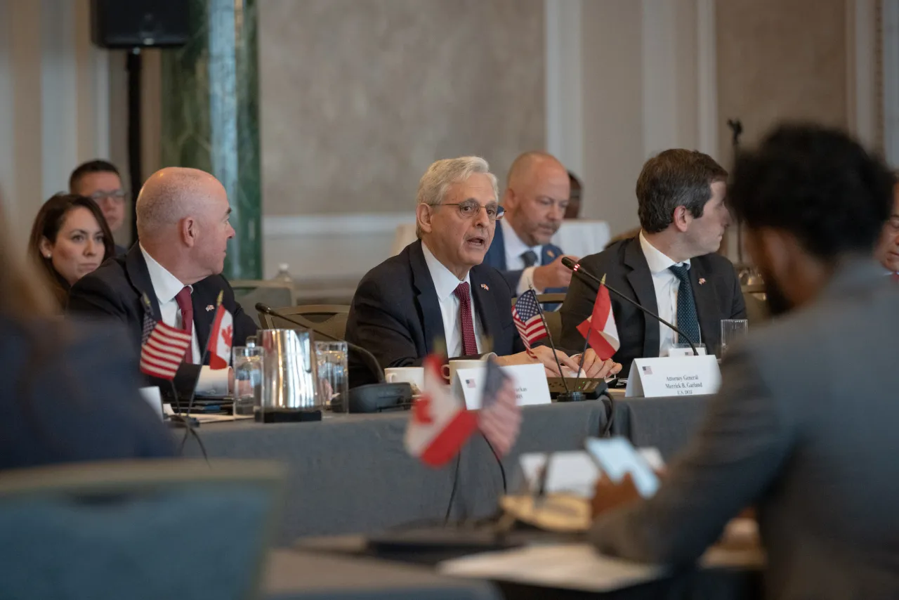 Image: DHS Secretary Alejandro Mayorkas Attends Canada-US Cross Border Crime Forum (005)