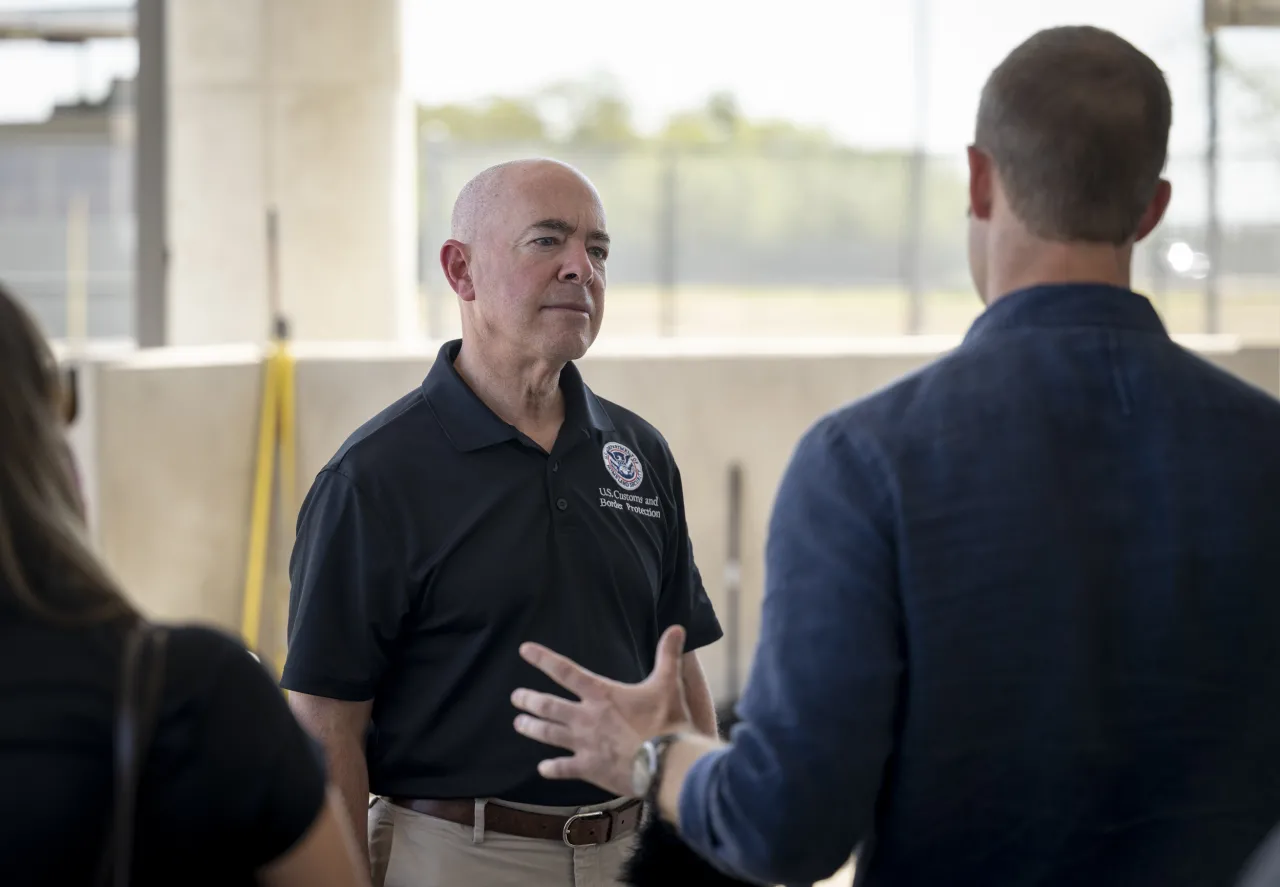 Image: DHS Secretary Alejandro Mayorkas Participates in a Press Interview (5)