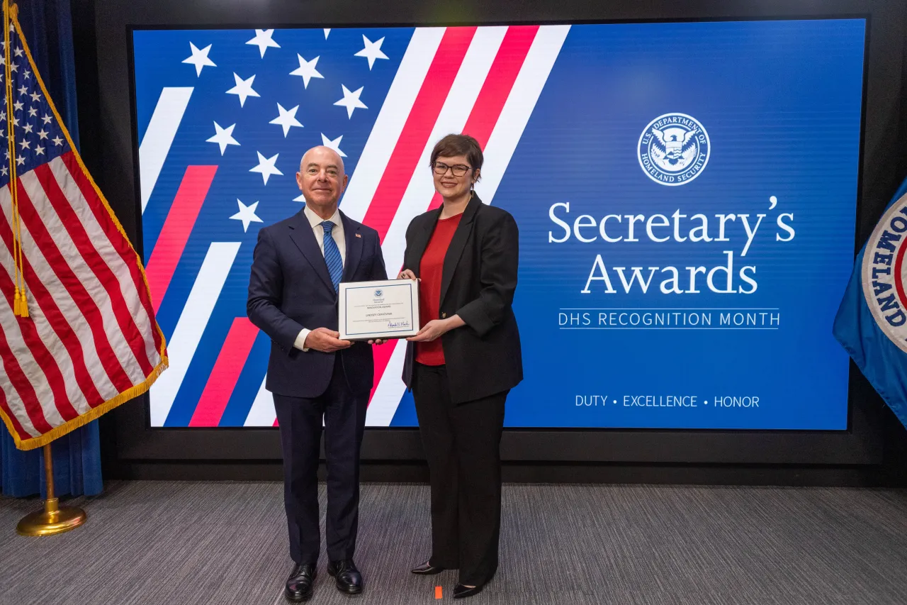 Image: Secretary's Innovation Award, Lindsey Cerkovnik