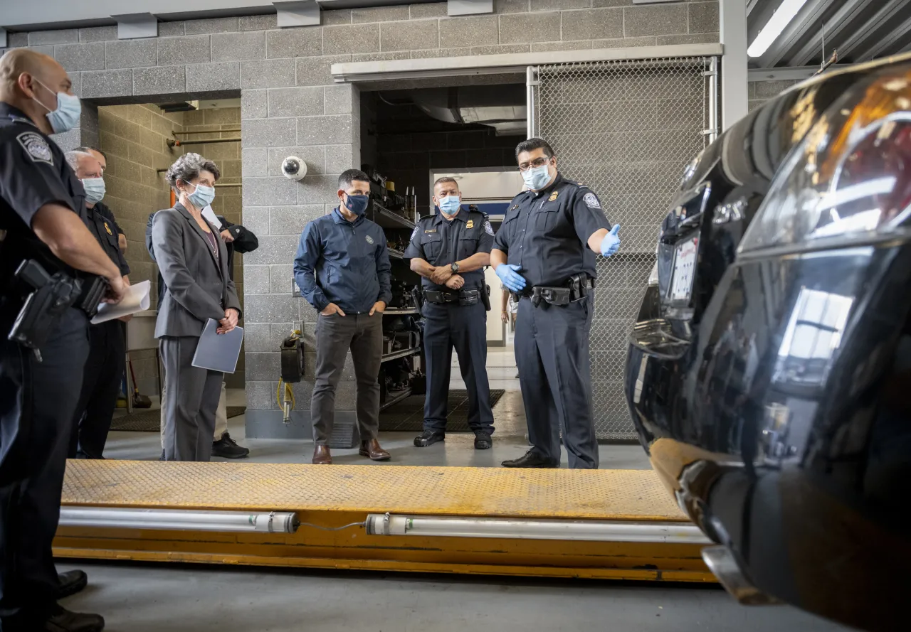 Image: Acting Secretary Wolf Participates in an Operational Tour of San Ysidro Port of Entry (2)