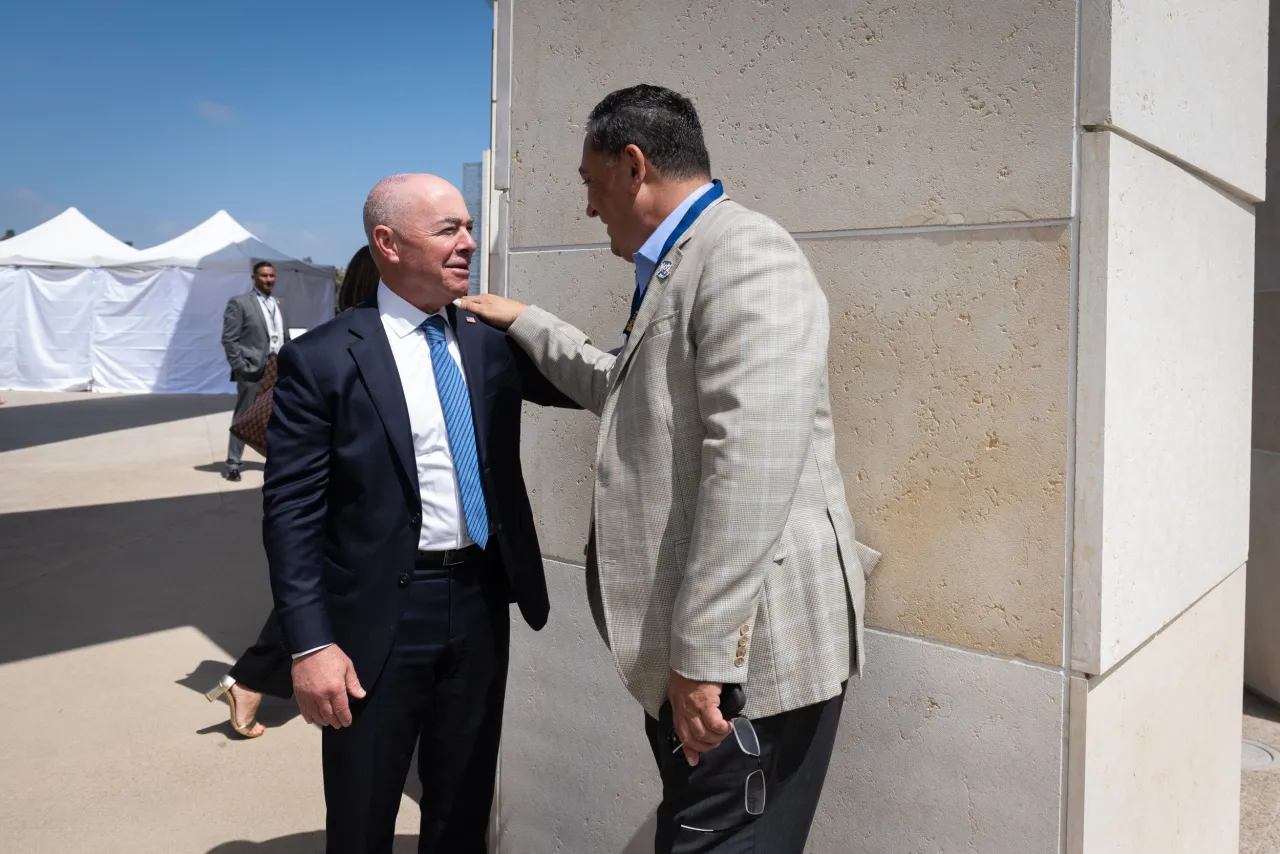 Image: DHS Secretary Alejandro Mayorkas Travels to San Diego, CA (027)