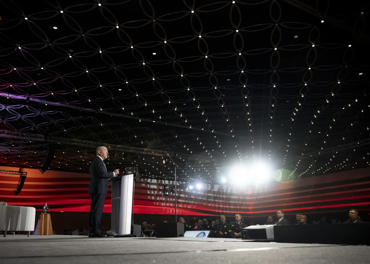 Image: DHS Secretary Alejandro Mayorkas Delivers Keynote Address (005)